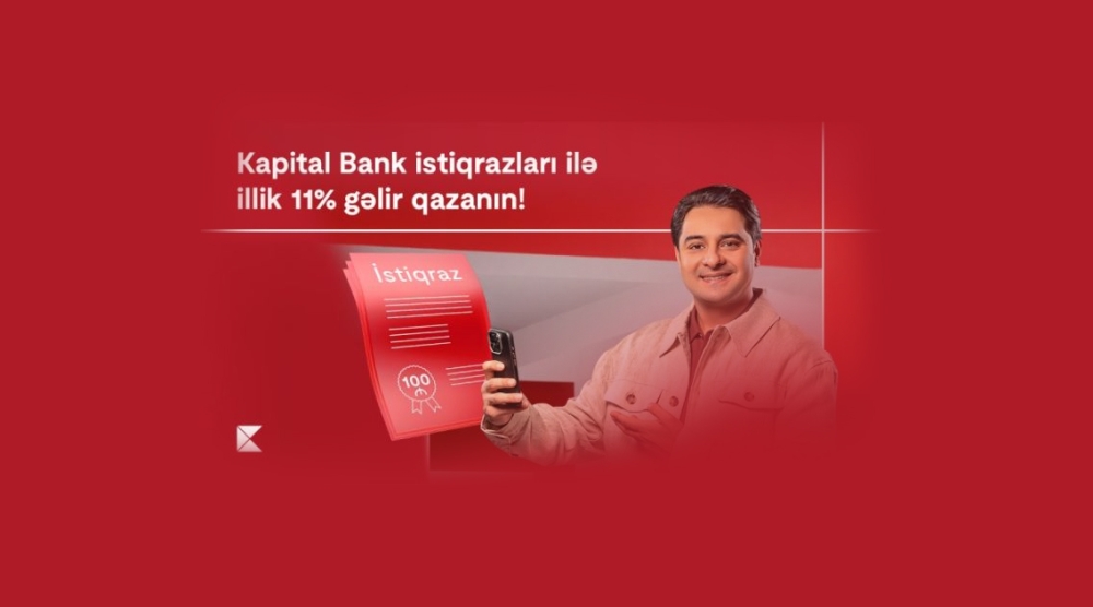 Kapital Bank-ın 30 000 000 manat həcmində istiqraznın abunə yazılışı başladı