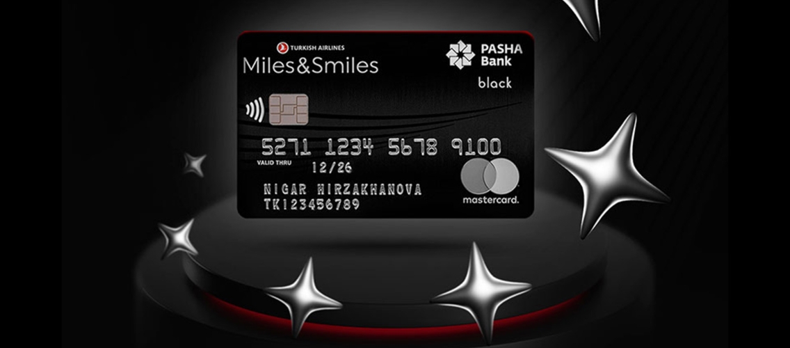 PAŞA Bank “Miles&Smiles Black” kartına 50% endirim təklif edir