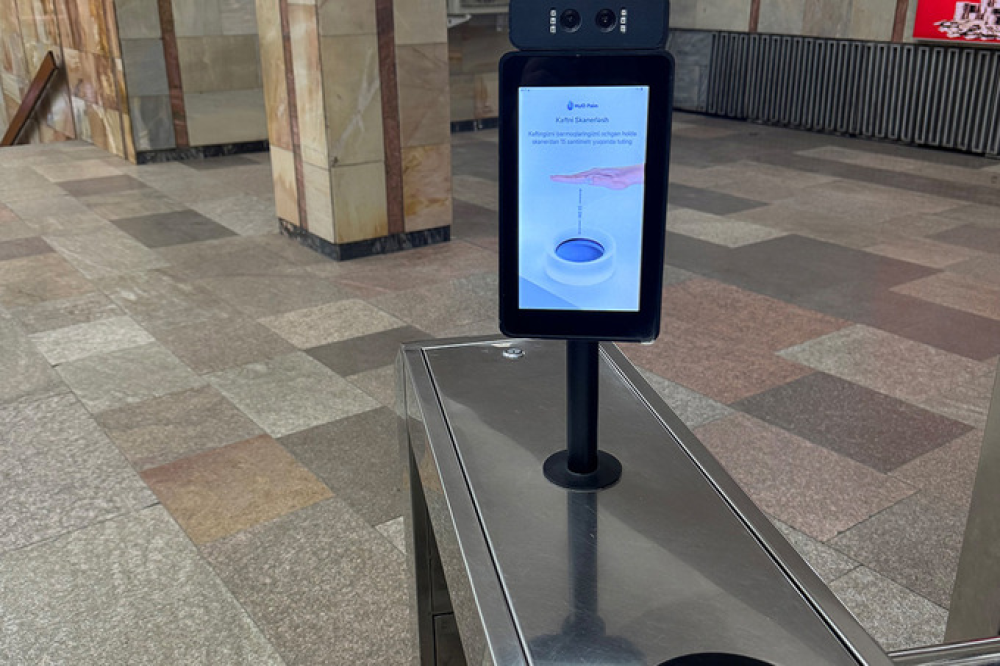 Daşkənd metrosunda ovuc tanıma ilə ödənişlərin tətbiqinə başlanılıb